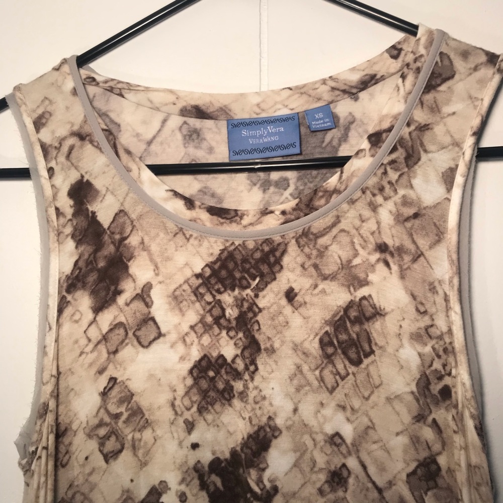 Simply Vera Dress XS Vera Wang Animal Print - Picture 2 of 7